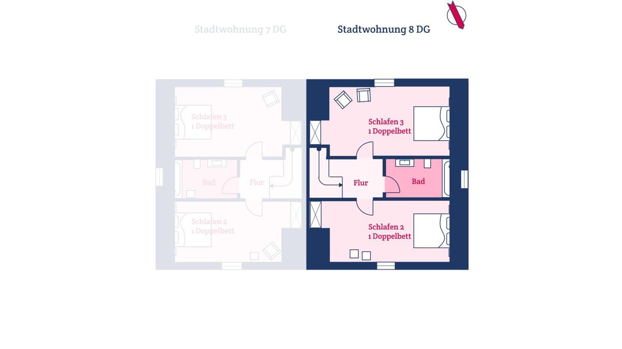 Stadtwohnung 8 Wyk auf Föhr Exteriör bild