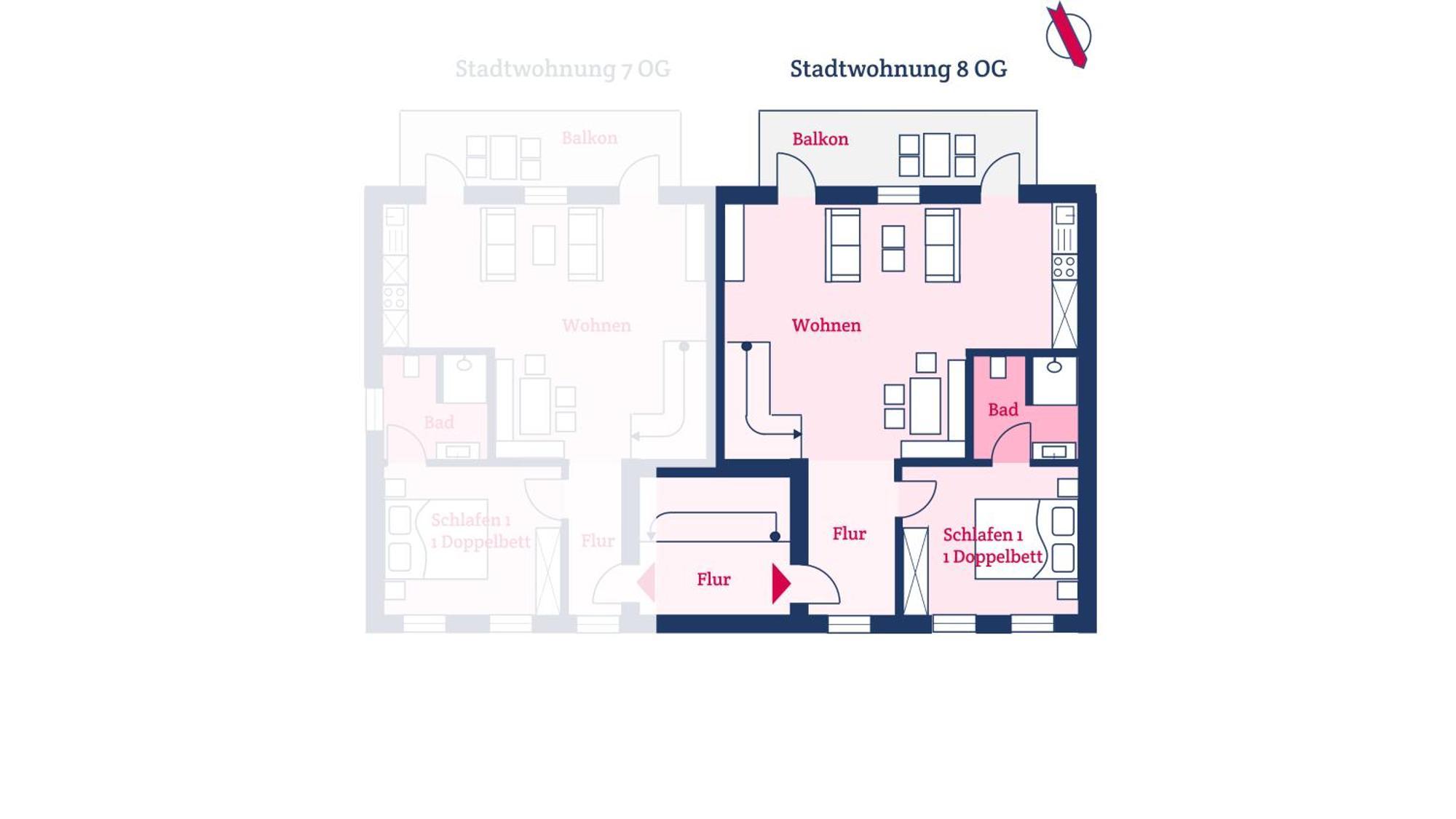 Stadtwohnung 8 Wyk auf Föhr Exteriör bild